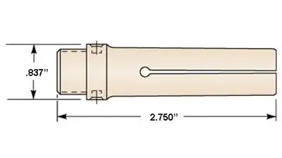 B3 Master Feed Finger, 5/8'' Capacity, Acme-Gridley
